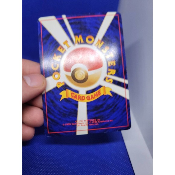 Raichu Pokemon Card Japanese No.026 Fossil Set Holo Rare Old Back B80 - Picture 7 of 7